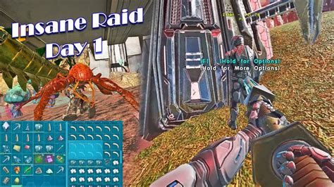 Ark Solo Fresh Wipe And Raid Insane Loots On Day Bloody Season