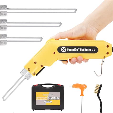 FoundGo 250W 3 In 1 Electric Hot Knife Foam Cutter Styrofoam Cutting Tool Hot Wire Foam Cutter