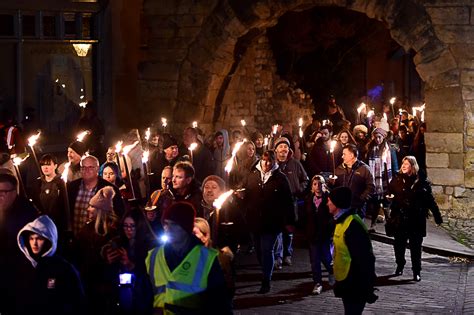 Torchlight Procession St Barnabas Hospice