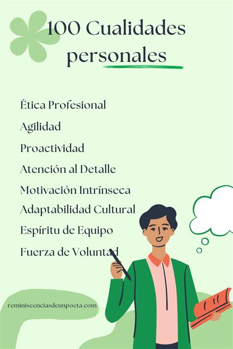 Las 100 Cualidades De Una Persona De éxito Explicación Y Ejemplos Reminiscencias De Un Poeta