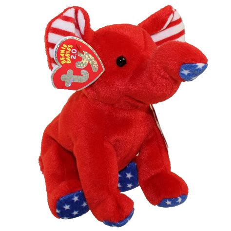 Ty Beanie Baby 20 Righty The Elephant 2008 6 Inch