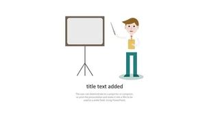 Person Standing In Front Of White Board PowerPoint Template Free