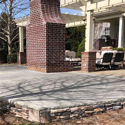 Franklin Tn Patio Builders Summit Concrete