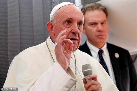 Pope Says Catholic Church Should Not Be Judged By Modern Standards