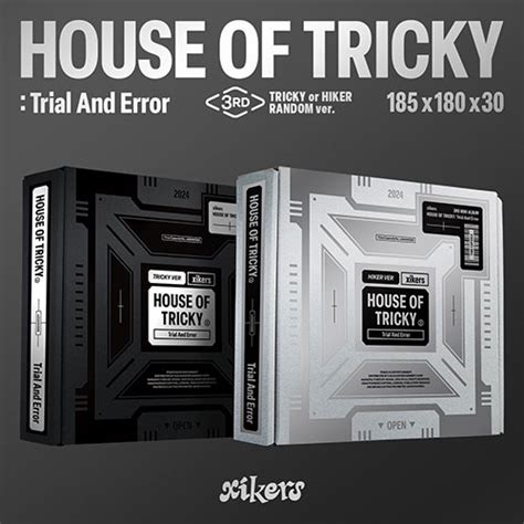 韓国音楽 xikers サイカーズ 3rdミニアルバム HOUSE OF TRICKY Trial And Error