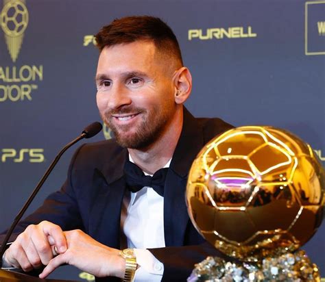 Lionel Messi Gondol Penghargaan Ballon d'Or 2023 ke-8 - Pantau.com