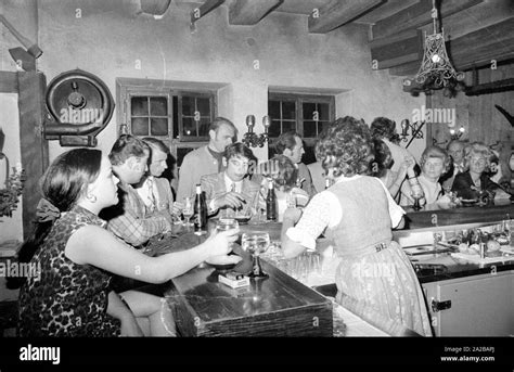 Nightlife In A Pub Black And White Stock Photos And Images Alamy