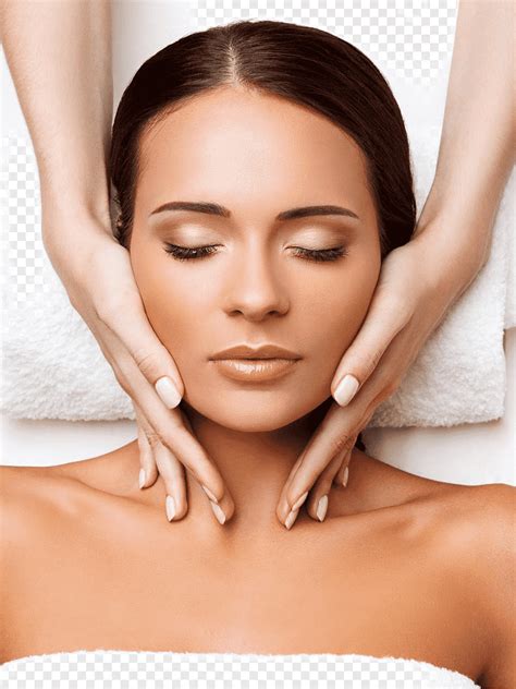 Free Download Person Massaging Womans Face Facial Massage Skin