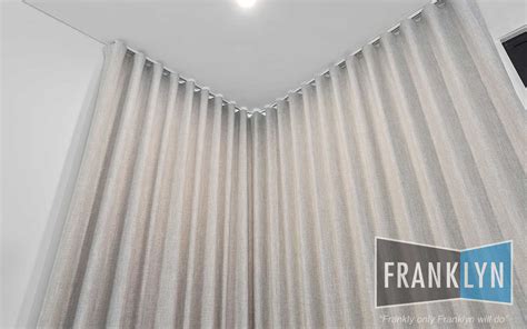 Curved Curtains Custom Made By Franklyn To Suit Your Home