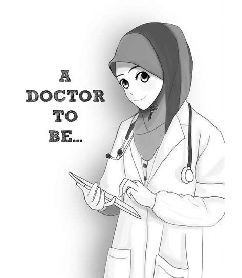 Gambar Kartun Dokter Muslimah - Gambar Kartun Keren