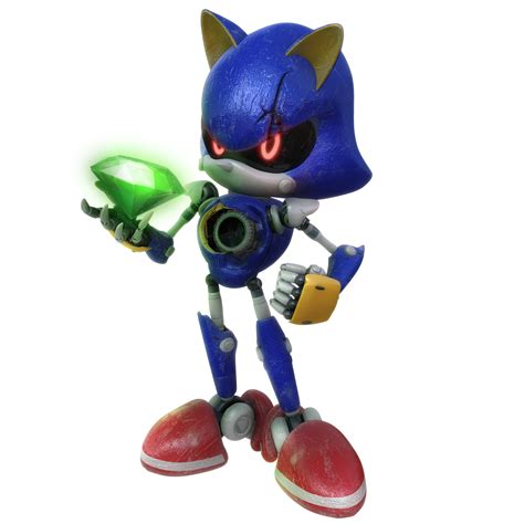 Damaged Metal Sonic Render By Nibroc Rock On Deviantart Sonic Sonic Dash Sonic Art