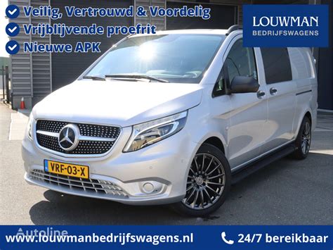 Mercedes Benz Vito Cdi Extra Lang Dubbele Cabine Xl X Schuifdeur