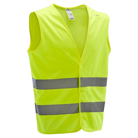 Buy Adult High Visibility Gilet Neon Yellow Online Decathlon