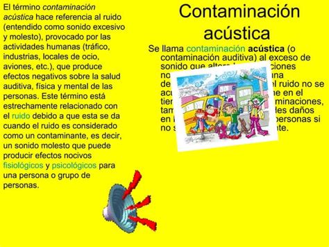 Contaminación Auditiva Ppt