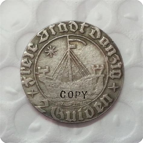 Copy Replica Poland Gulden Danzig Coin Copy Non Currency Coins