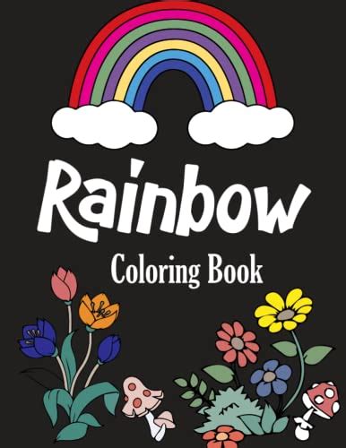 Rainbow Coloring Book: Simple Rainbow Coloring Book For Children ...