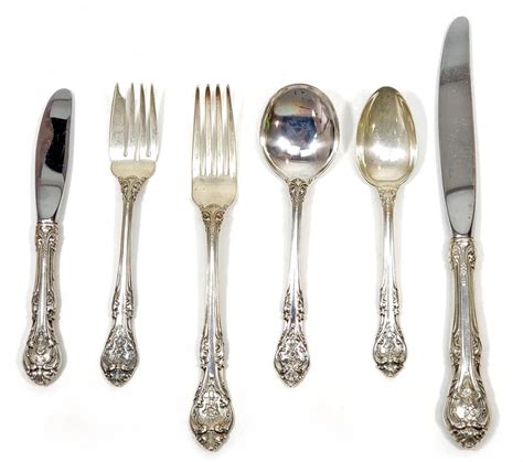 Lot 92pc Gorham Sterling Silver King Edward Flatware