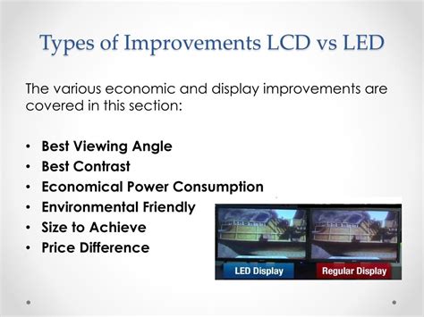 Ppt Led Vs Lcd Which Is Better For My Video Wall Or Signage