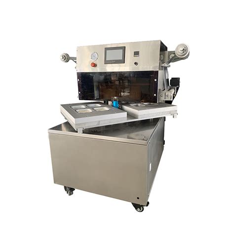 Map Vacuum Tray Sealer Modified Atmosphere Packaging Machine Rotary