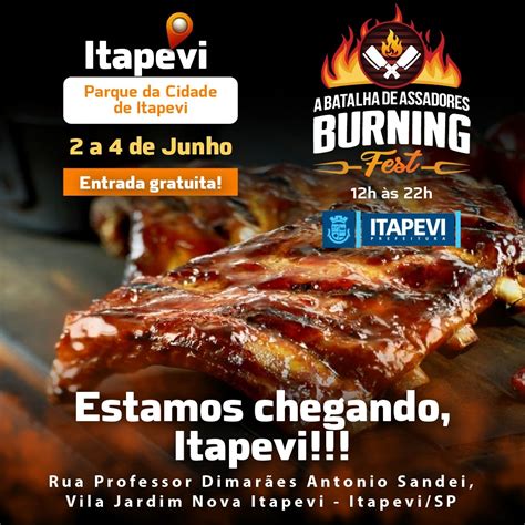 Burning Fest Itapevi A Batalha De Assadores Em Itapevi Sympla