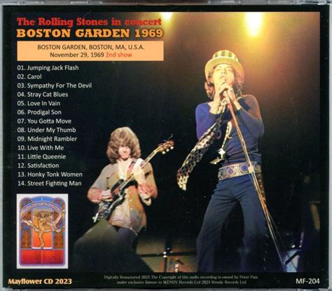 Rolling Stones Cd Boston Garden 1969