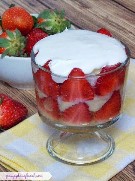 Strawberry Rhubarb Trifle Recipe By Cookeatshare