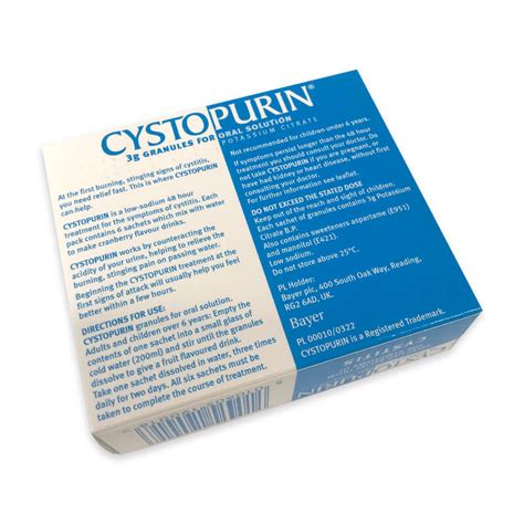 Cystopurin Cystitis Sachets Pack Of 6 Postmymeds Online Pharmacy