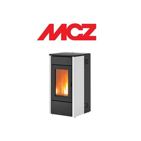 Acquista STUFA A PELLET AD ARIA MCZ AMY 6 3 KW BIANCA