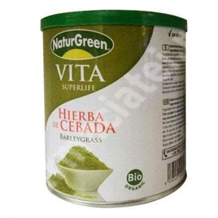 Pulbere De Iarba De Orz Verde Incoltit Bio G Naturgree Farmacia