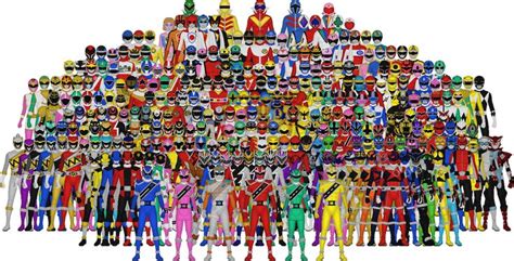 All Of Super Sentai By Taiko554 On Deviantart Power Rangers All