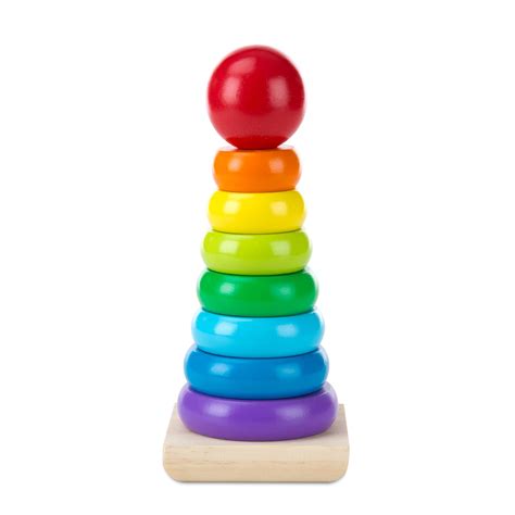 Buy Melissa Doug Rainbow Stacker Classic Toy Developmental Toys