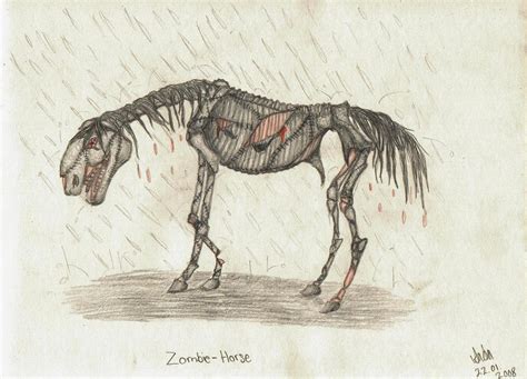 Zombie Horse 2 By It Is Madness On Deviantart