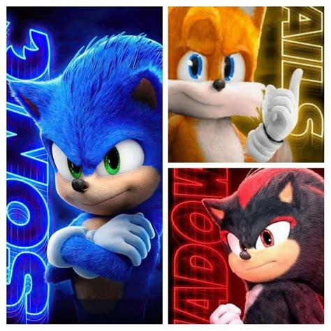 Sonic, tails, shadow character poster | Sonic and shadow, Sonic the ...