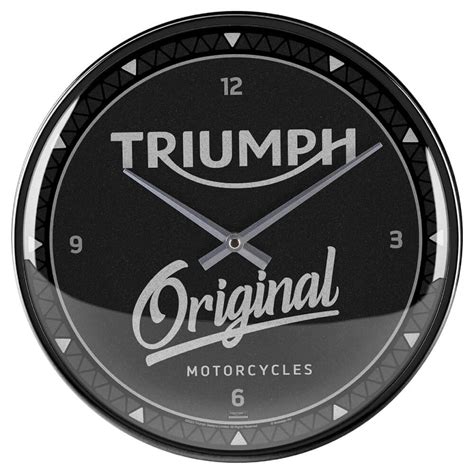 Triumph Original Motorcycles Wall Clock Triumph Direct