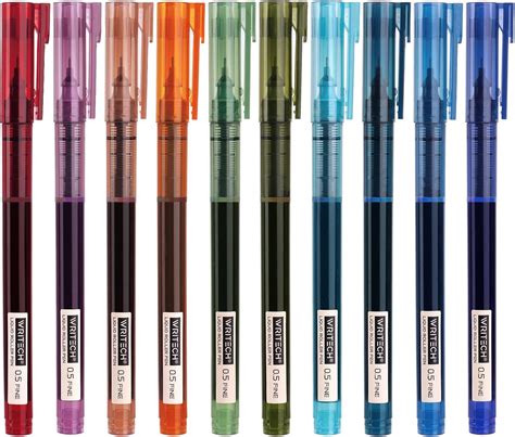 Amazon WRITECH Rolling Ball Pens Quick Dry Ink 0 5 Mm Extra Fine