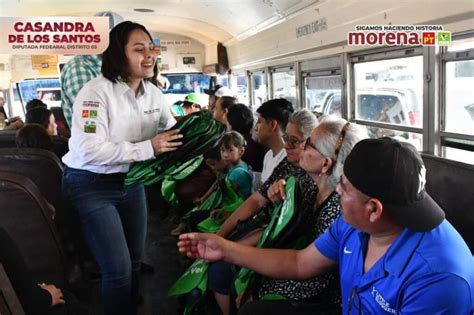 Casandra De Los Santos Exitosamente Realiz Brigada De Impacto En Ave