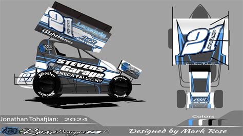 Jonathan Tohafjian S Iracing Dirt Micro Wrap By Mark R Rose