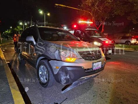 Imprudente Conductora Provoca Brutal Choque Contra Motociclista El