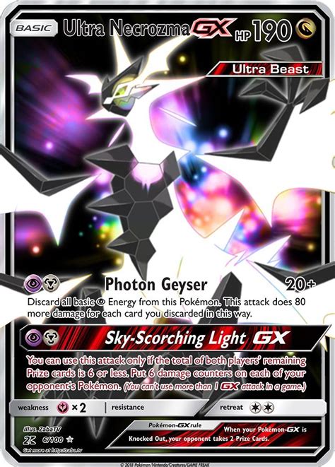 Dawn Wings Necrozma Gx Promo Sm Sammeln Seltenes Autrement Dit