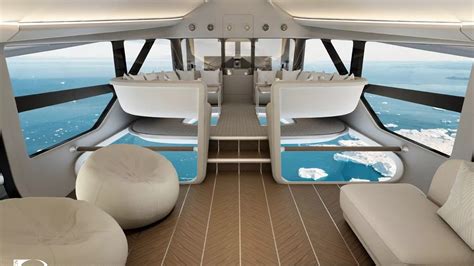 Incredible luxury plane has private bedrooms, a lounge, and glass ...