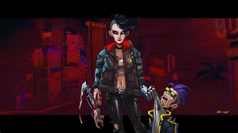 CYBERPUNK 2077 - Illustration Contest Entry on Behance