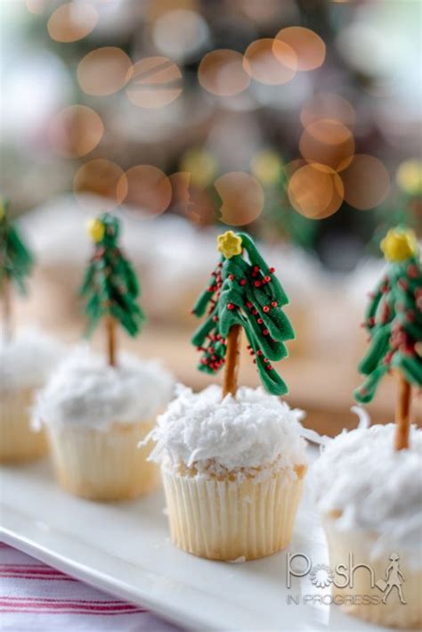 Christmas Tree Cupcake Topper How To Make Them At Home Posh In Progress