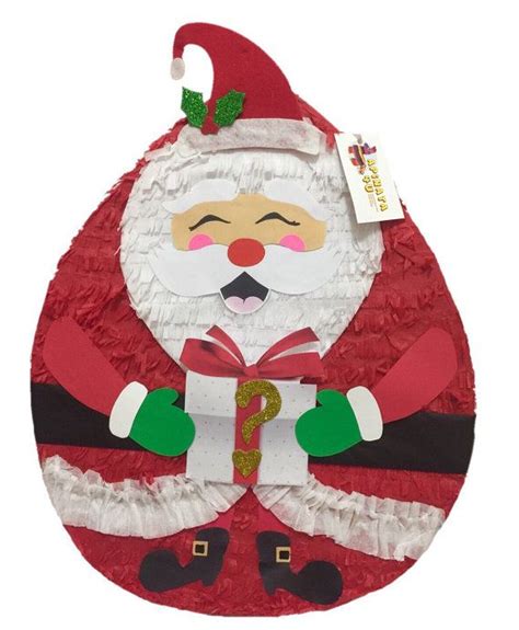 Santa Claus Gender Reveal Pinata Christmas Theme Xmas Party Handmade Christmas Christmas