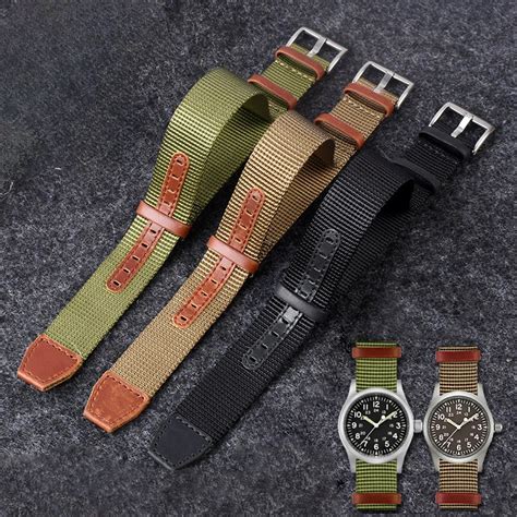 Correa De Reloj De Nailon Tejido Suave Y C Modo Para Hombre Accesorios