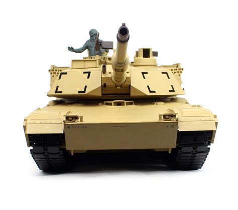 RC Tank M1A2 Abrams 1 16 Heng Long Metal Gearbox Metaltracks