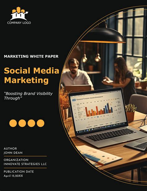 Government Themed White Paper Template - WordLayouts