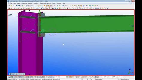 Tekla Structures Lesson 4 Youtube