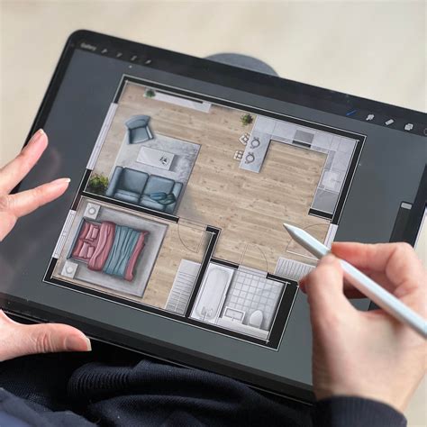 Interieur Perspectief Tekenen Op De IPad Interiorsketch Nl