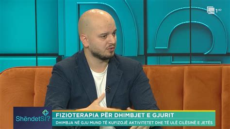 Fizioterapia për dhimbjet e gjurit Diter Stambo ShëndetSi në RTSH