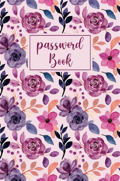 Password Book With Alphabetical Tabs Large Print Password Keeper Logbook With Alphabetized